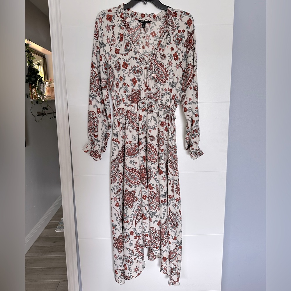 Banana Republic flowy midi dress